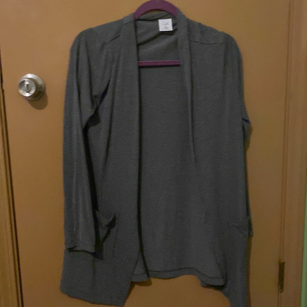 Grey Lightweight Cardigan